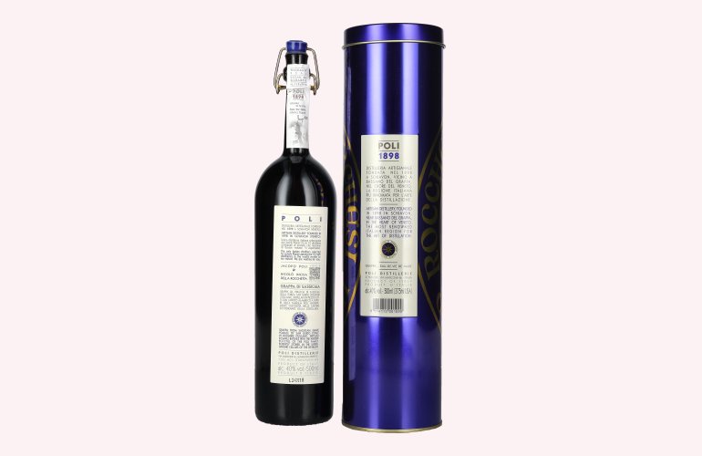 Grappa di Bolgheri Sassicaia Poli 2019 40% Vol. 0,5l in Tinbox