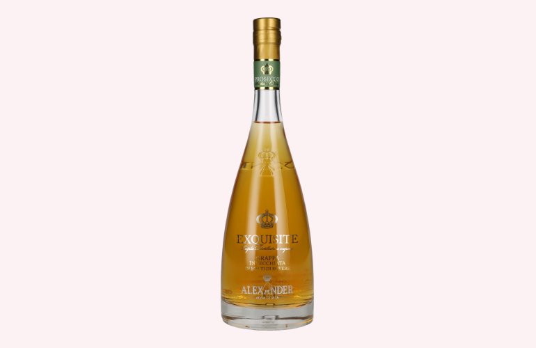 Bottega Alexander Exquisite Aqva Di Vita Grappa Invecchiata Prosecco 38% Vol. 0,7l