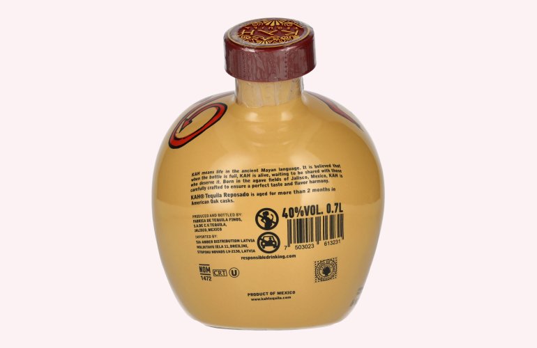Kah Tequila Reposado 40% Vol. 0,7l