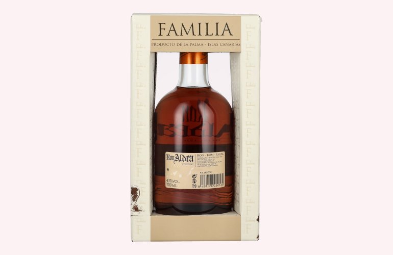 Ron Aldea FAMILIA Edición Limitada Añada 2007 43% Vol. 0,7l in Geschenkbox