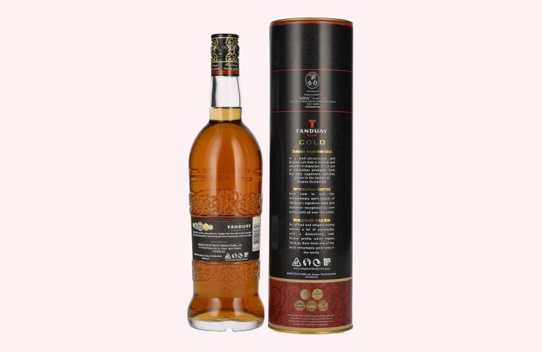 Tanduay Asian Rum Gold 40% Vol. 0,7l in Tinbox