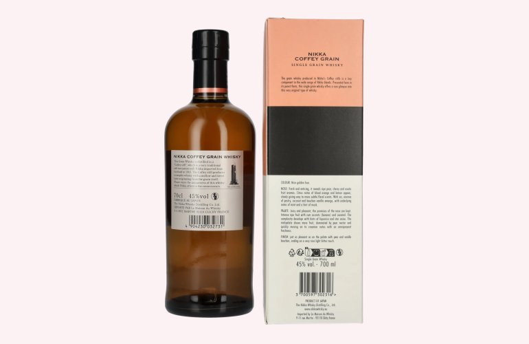 Nikka Coffey Grain Whisky 45% Vol. 0,7l en boîte cadeau