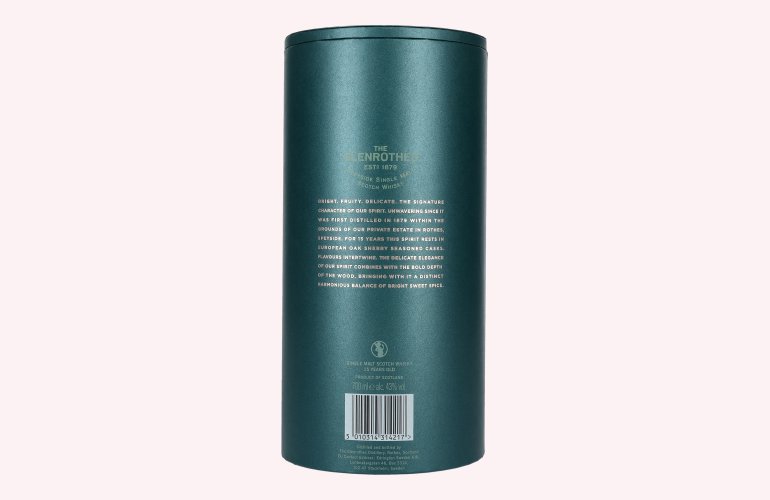 The Glenrothes The 15 Speyside Single Malt 43% Vol. 0,7l in geschenkverpakking