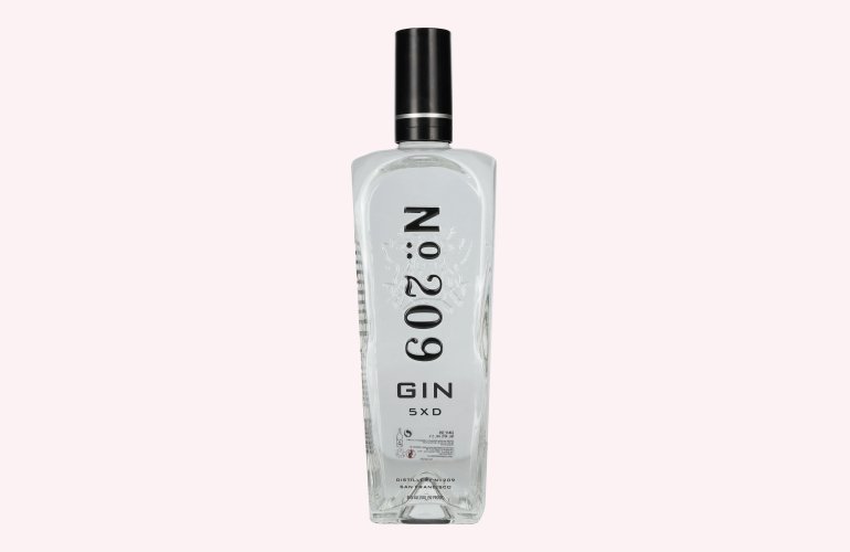No. 209 Gin 5XD 46% Vol. 1l