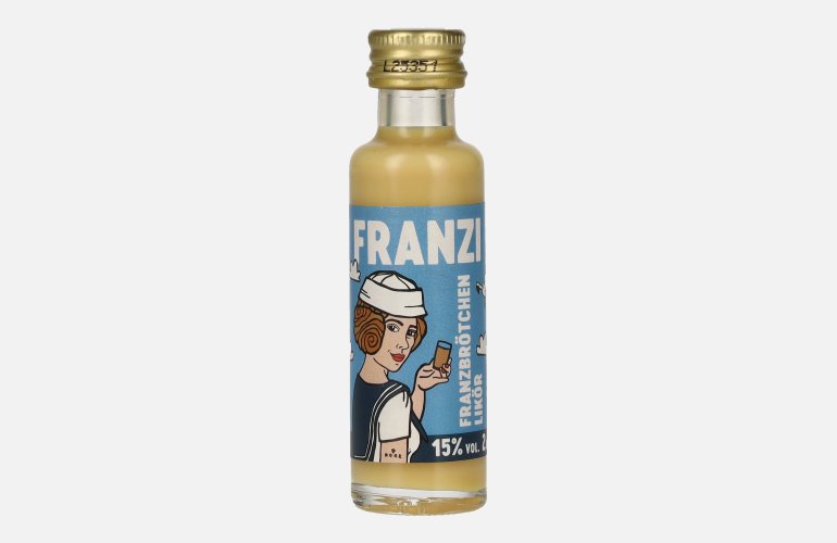 Franzi Franzbrötchen Likör 15% Vol. 0,02l