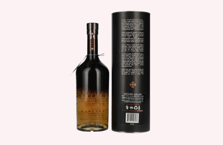 Código 1530 BARREL AÑEJO Tequila 44% Vol. 0,7l en boîte cadeau