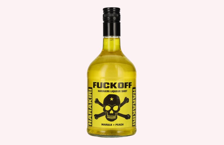 Fuckoff HARAKIRI Marula Peach Liqueur 15% Vol. 0,7l
