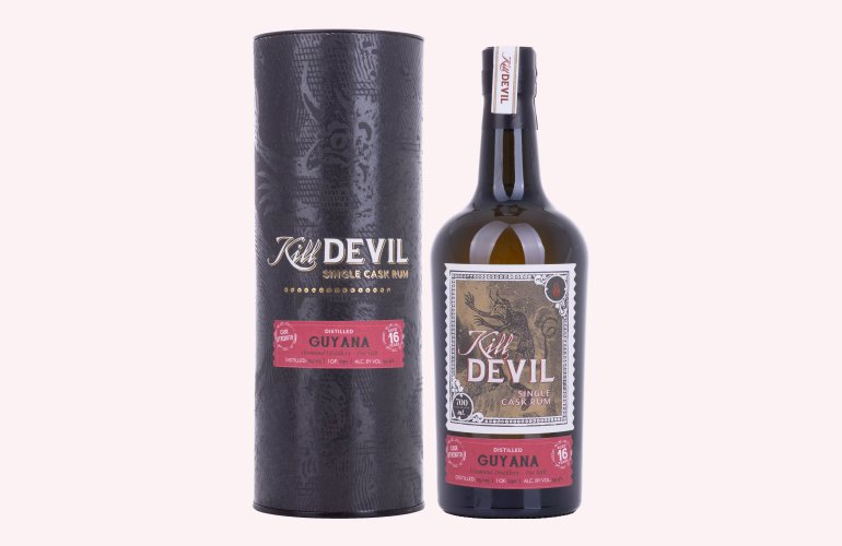 Hunter Laing Kill Devil Guyana 16 Years Old Single Cask Rum 2003 59,9% Vol. 0,7l in Giftbox