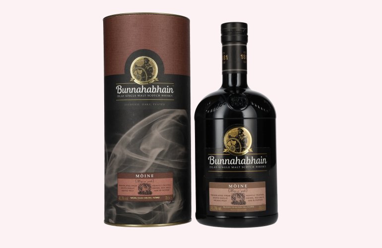 Bunnahabhain MÒINE Islay Single Malt Scotch Whisky 46,3% Vol. 0,7l en boîte cadeau