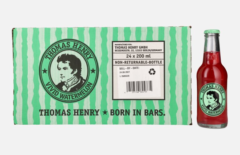 Thomas Henry Vivid Watermelon Tonic Water 24x0,2l