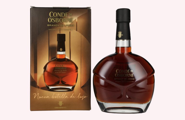Conde de Osborne Solera Gran Reserva 40,5% Vol. 0,7l in geschenkverpakking
