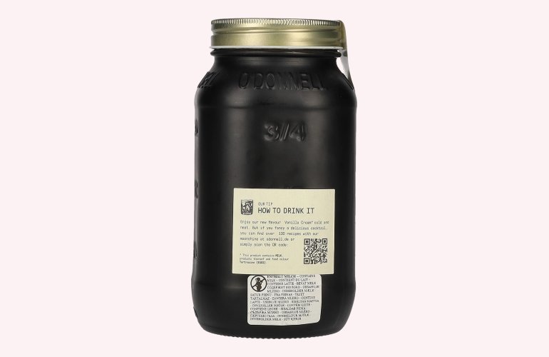 O'Donnell Moonshine VANILLA CREAM Likör 17% Vol. 0,7l