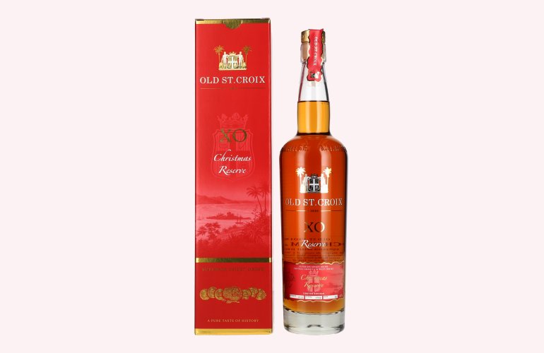 Old St. Croix A.H. Riise X.O. Reserve Christmas Superior Spirit Drink 40% Vol. 0,7l in Geschenkbox