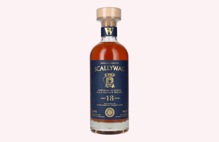 Douglas Laing SCALLYWAG 18 Years Old Speyside Blended Malt PX Sherry Cask Finish 46% Vol. 0,7l