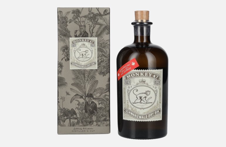 Monkey 47 DISTILLER'S CUT Gin 2023 47% Vol. 0,5l in geschenkverpakking