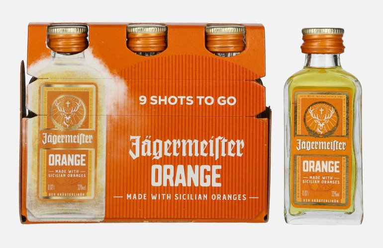 Jägermeister Orange 33% Vol. 9x0,02l