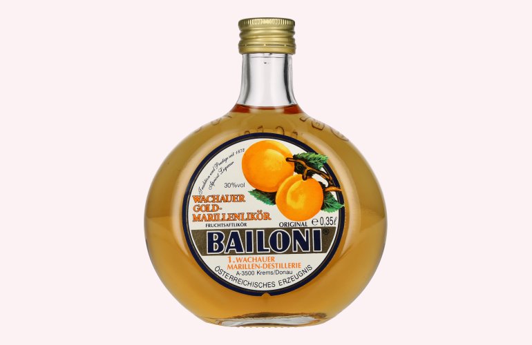 Bailoni Wachauer Gold-Marillenlikör 30% Vol. 0,35l