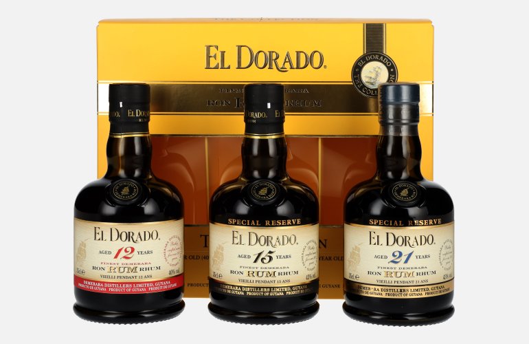 El Dorado The Collection Set 42% Vol. 3x0,35l in Geschenkbox