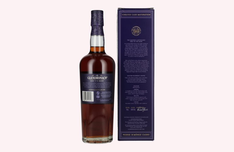The GlenDronach ODE TO THE DARK Highland Single Malt 50,8% Vol. 0,7l in Geschenkbox