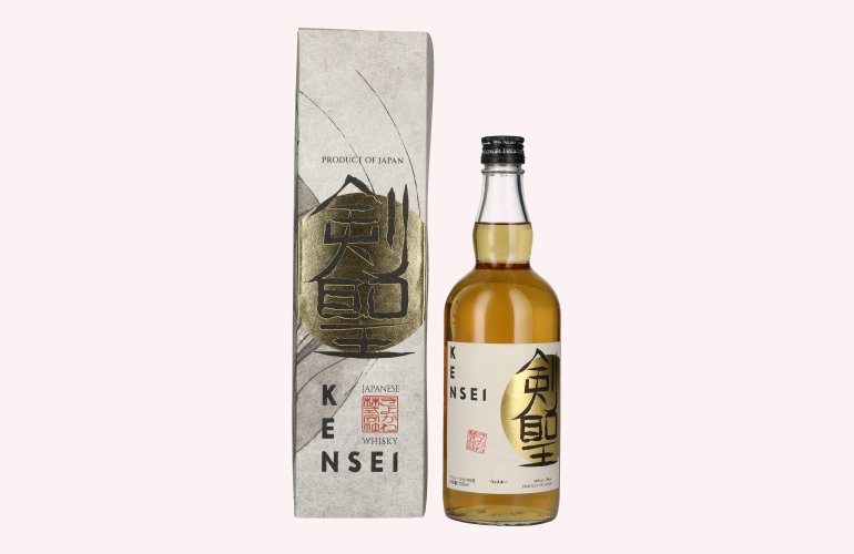 KENSEI Blended Japanese Whisky 40% Vol. 0,7l en boîte cadeau