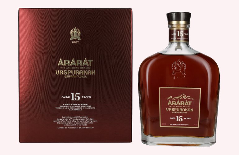 Ararat Vaspurakan 15 Years Old 40% Vol. 0,7l in geschenkverpakking