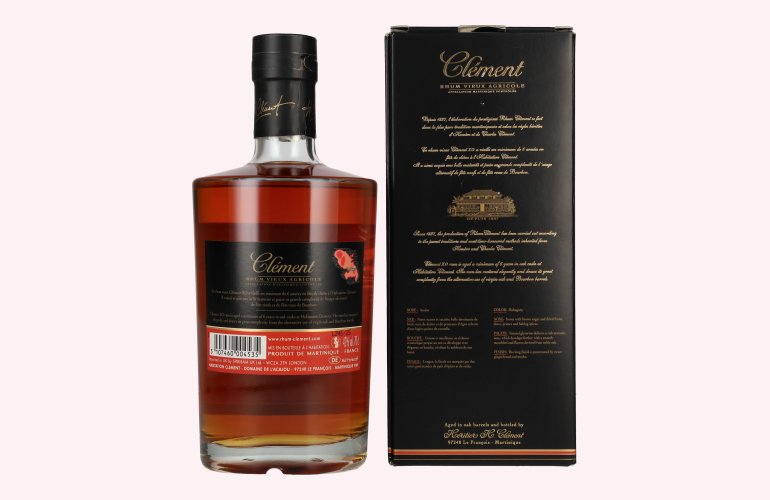 Clément Rhum Vieux Agricole X.O 42% Vol. 0,7l in geschenkverpakking