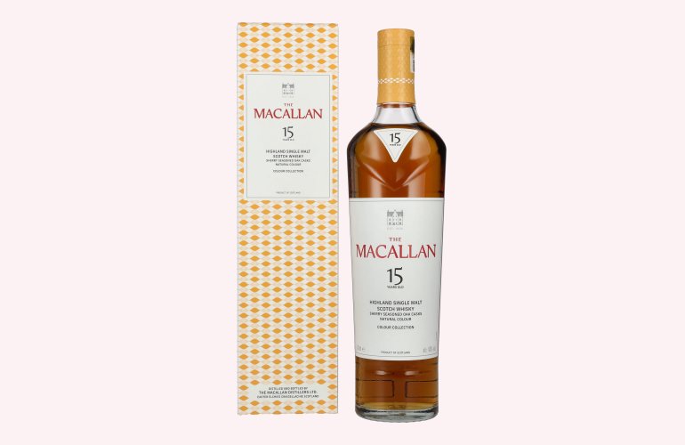 The Macallan 15 Years Old Colour Collection Highland Single Malt Scotch Whisky 43% Vol. 0,7l in Geschenkbox