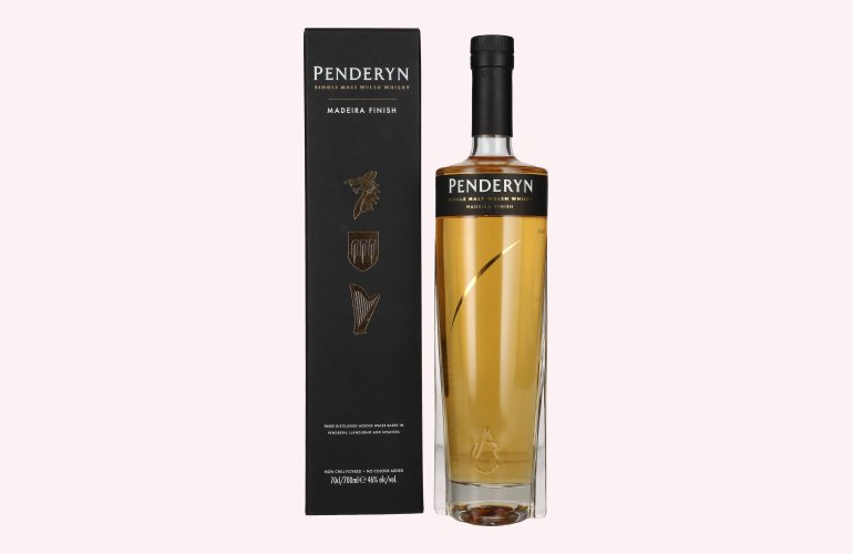 Penderyn Single Malt Welsh Whiskey Madeira Finish 46% Vol. 0,7l in Giftbox