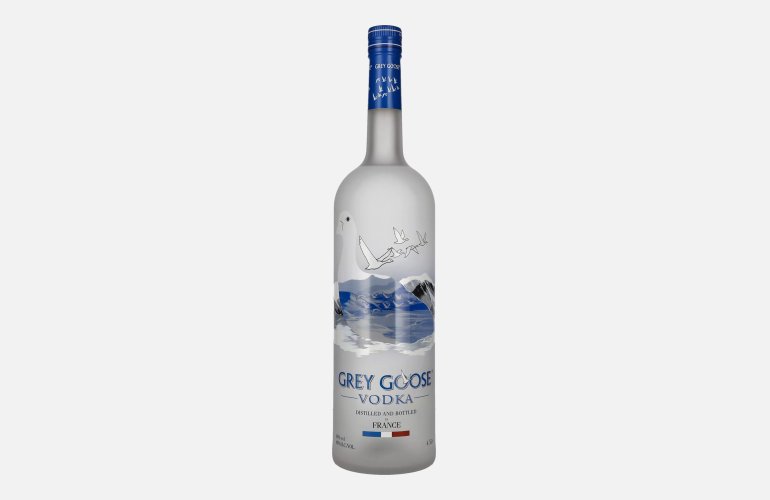 Grey Goose Vodka 40% Vol. 4,5l + LED Sticker