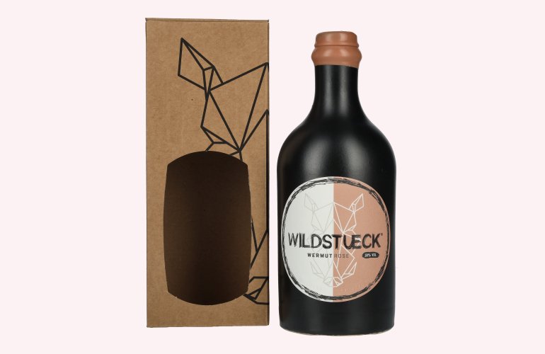 Wildstueck Wermut Rosé 18% Vol. 0,5l in geschenkverpakking