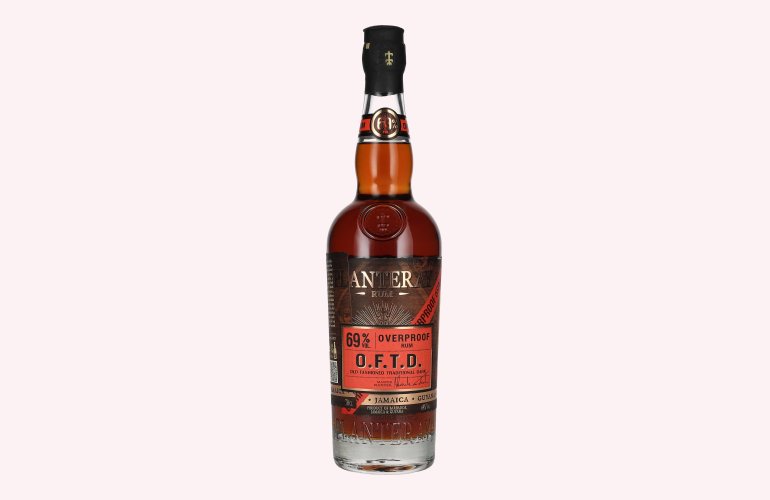 Planteray Rum O.F.T.D. Overproof Rum 69% Vol. 0,7l