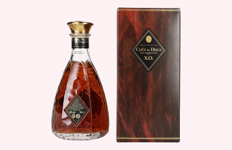Clés des Ducs Vieil Armagnac X.O. 40% Vol. 0,7l en boîte cadeau