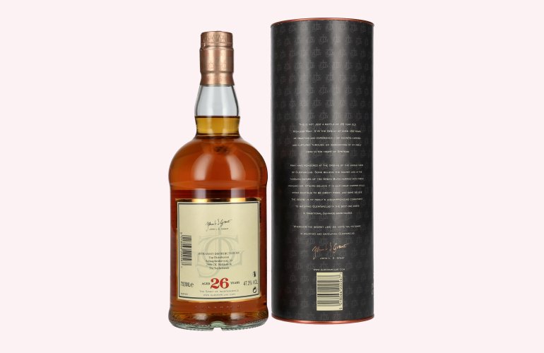Glenfarclas 26 Years Old Oloroso Sherry Casks Highland Single Malt 47,3% Vol. 0,7l en boîte cadeau