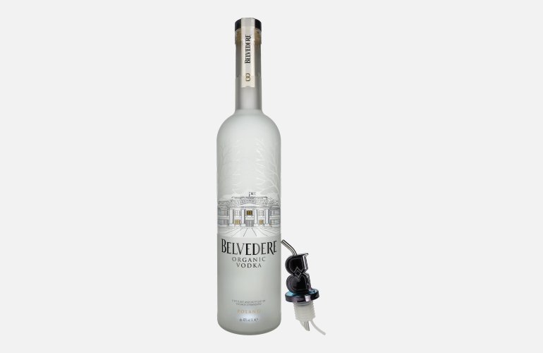 Belvedere Vodka 40% Vol. 6l mit Ausgießer + LED