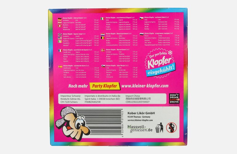 Kleiner Klopfer Lady Mix 15,6% Vol. 25x0,02l