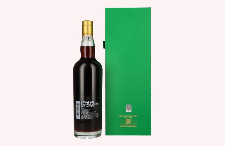 Kavalan SOLIST Single Malt Whisky Port Cask 59,4% Vol. 0,7l in Geschenkbox