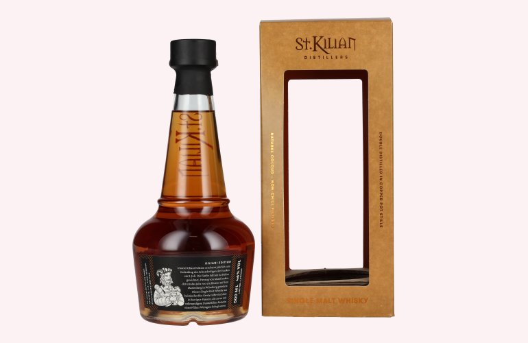 St. Kilian Kiliani Edition HEDAN Single Malt Whisky 46% Vol. 0,5l in geschenkverpakking