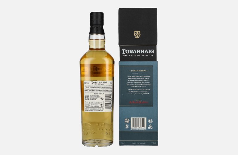 Torabhaig ALLT GLEANN The Legacy Series BATCH STRENGTH Single Malt 61,1% Vol. 0,7l en boîte cadeau