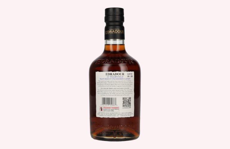 Edradour 11 Years Old Small Batch 200th Anniversary PX Sherry Cask 2014 46% Vol. 0,7l
