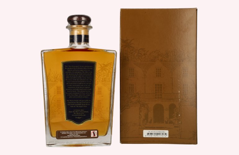 St. Nicholas Abbey Barbados Rum 8 Years Old Single Cask 40% Vol. 0,7l in Giftbox