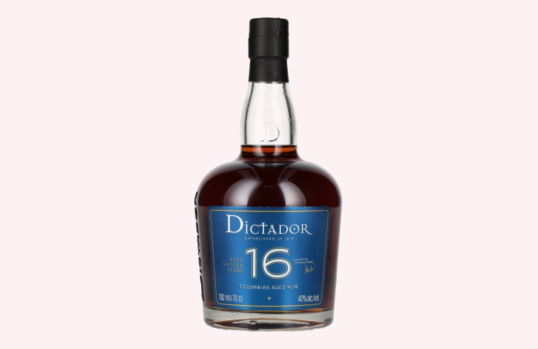 Dictador 16 Years Old COLOMBIAN AGED Rum 40% Vol. 0,7l