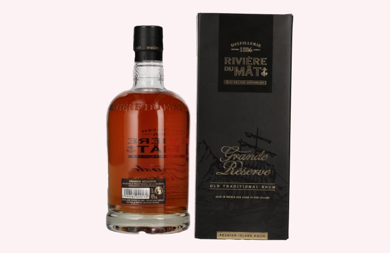 Rivière Du Mât Grande Réserve 40% Vol. 0,7l en boîte cadeau