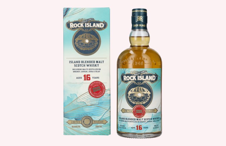 Douglas Laing ROCK ISLAND 16 Years Old Sherry Edition 46,8% Vol. 0,7l en boîte cadeau