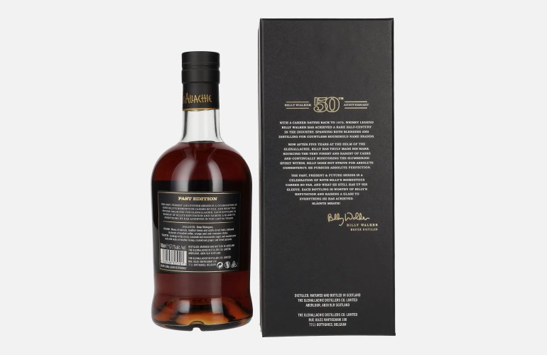 The GlenAllachie 16 Years Old 50th Anniversary PAST EDITION 57,1% Vol. 0,7l in Giftbox