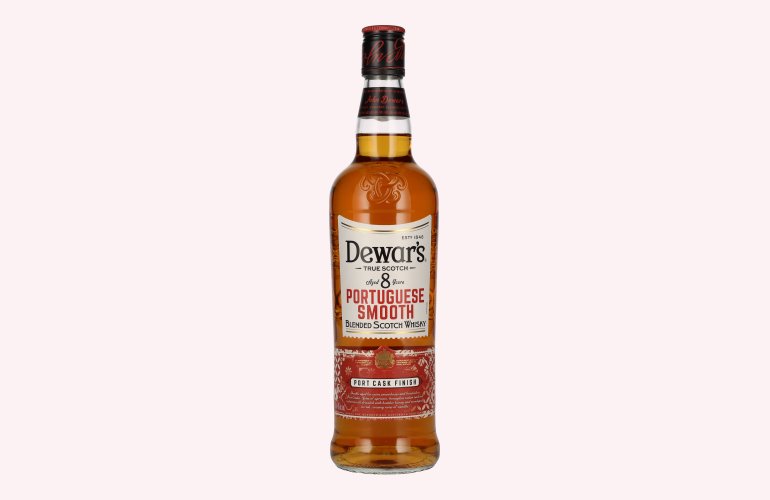 Dewar's 8 Years Old Portuguese Smooth Port Cask Finish Blended Scotch Whisky 40% Vol. 0,7l