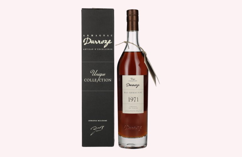 Darroze Bas-Armagnac Château De Gaube 1971 41% Vol. 0,7l en boîte cadeau