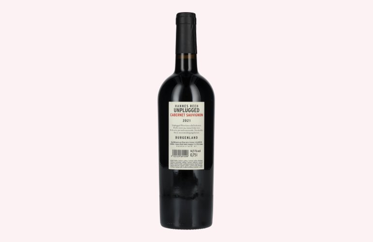Hannes Reeh Cabernet Sauvignon Unplugged 2021 14,5% Vol. 0,75l