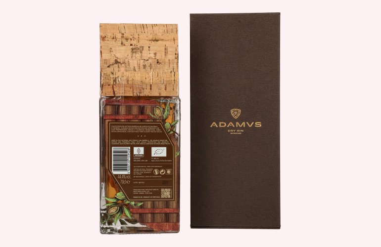 Adamus Dry Gin Organic Signature Edition 2023 44,4% Vol. 0,7l en boîte cadeau