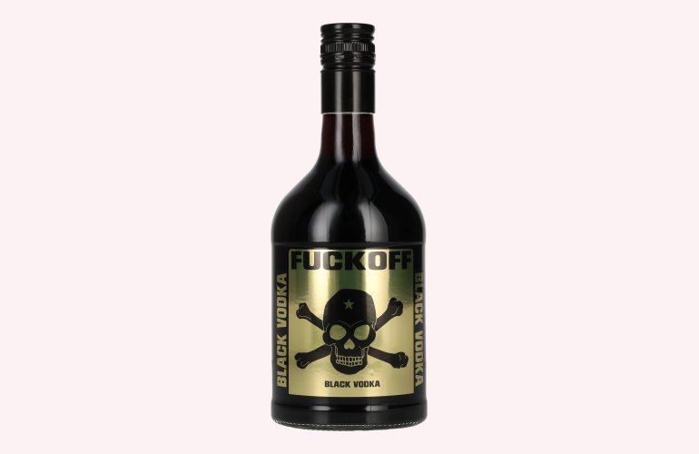 Fuckoff BLACK Vodka 40% Vol. 0,7l