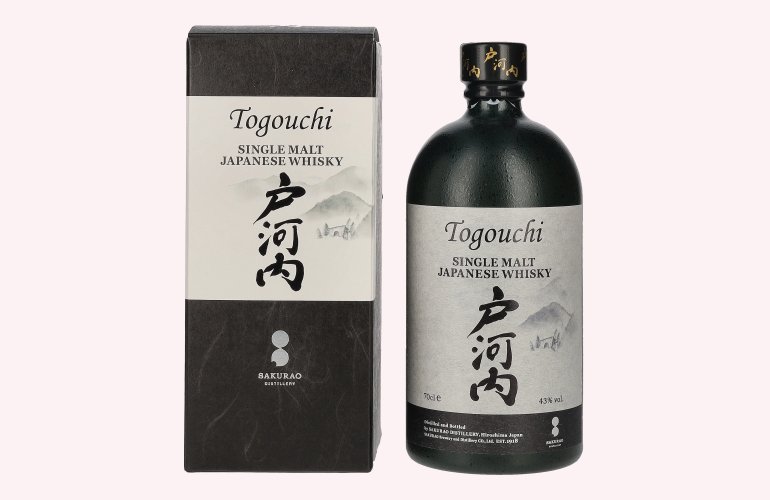 Togouchi Single Malt Japanese Whisky 43% Vol. 0,7l in Giftbox